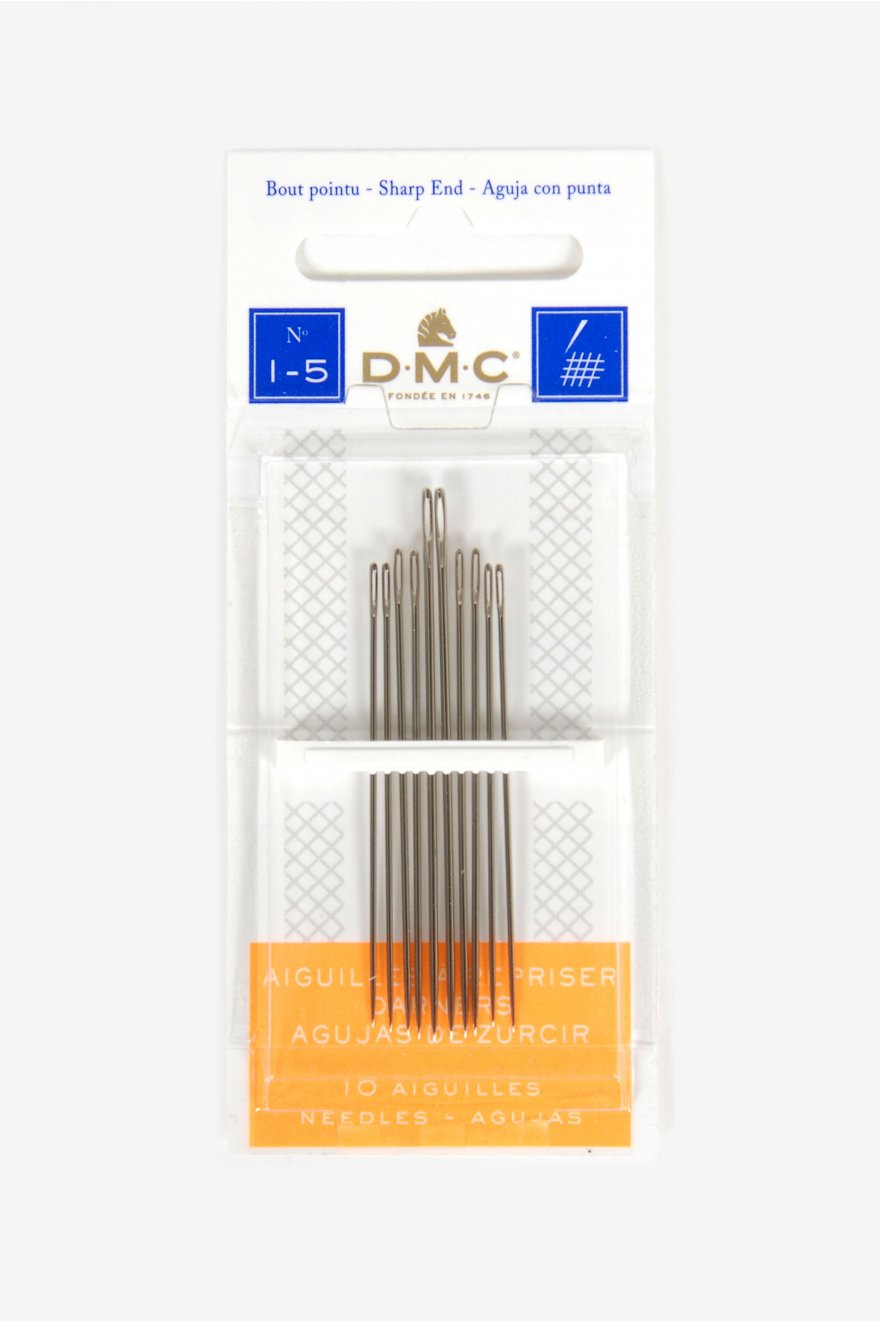 CRD/1769-1 (SEWING NEEDLES:10PC:SIZE#1/5) 1 CRD/1769-1 (SEWING NEEDLES:10PC:SIZE#1/5)