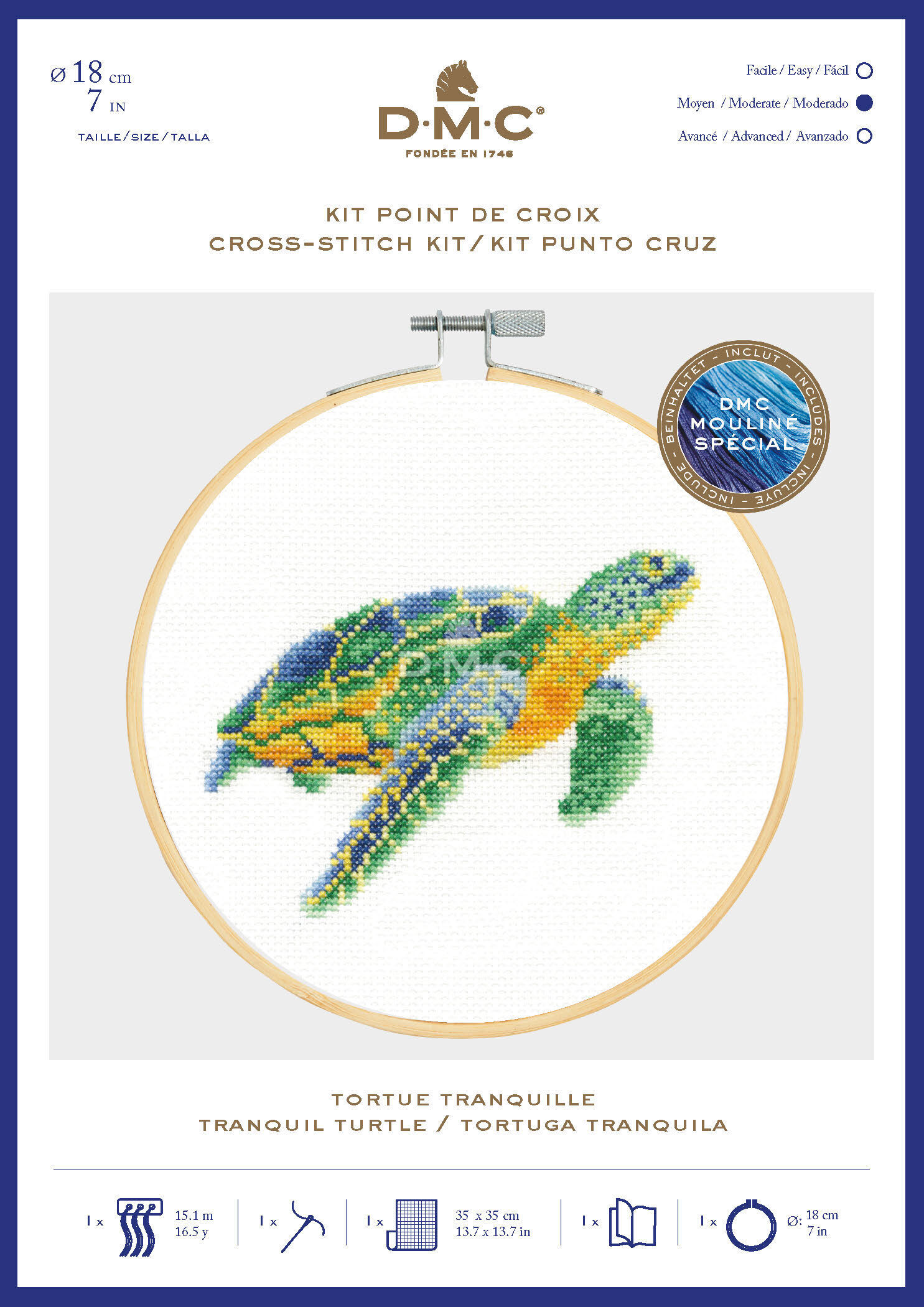 BK1876 (CROSS STITCH HOOP KIT) 1 BK1876 (CROSS STITCH HOOP KIT)