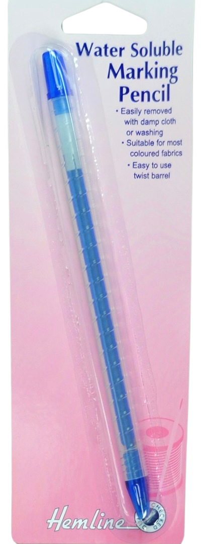 WATER SOLUBLE PENCIL:5PC (292/PENCIL) - BLUE