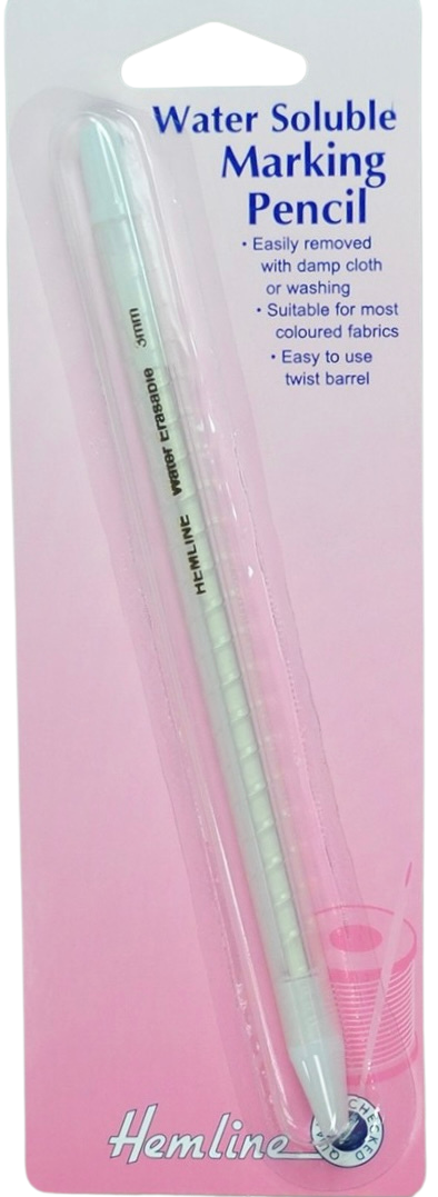 WATER SOLUBLE PENCIL:5PC (292/PENCIL) - White