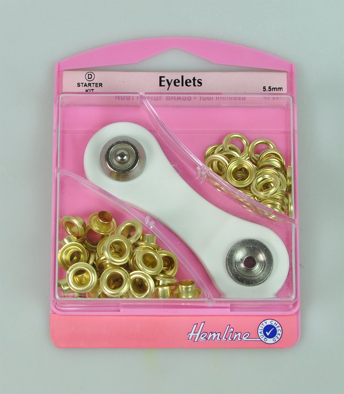 EYELET:5SET/PKT (438P.5) - Gold