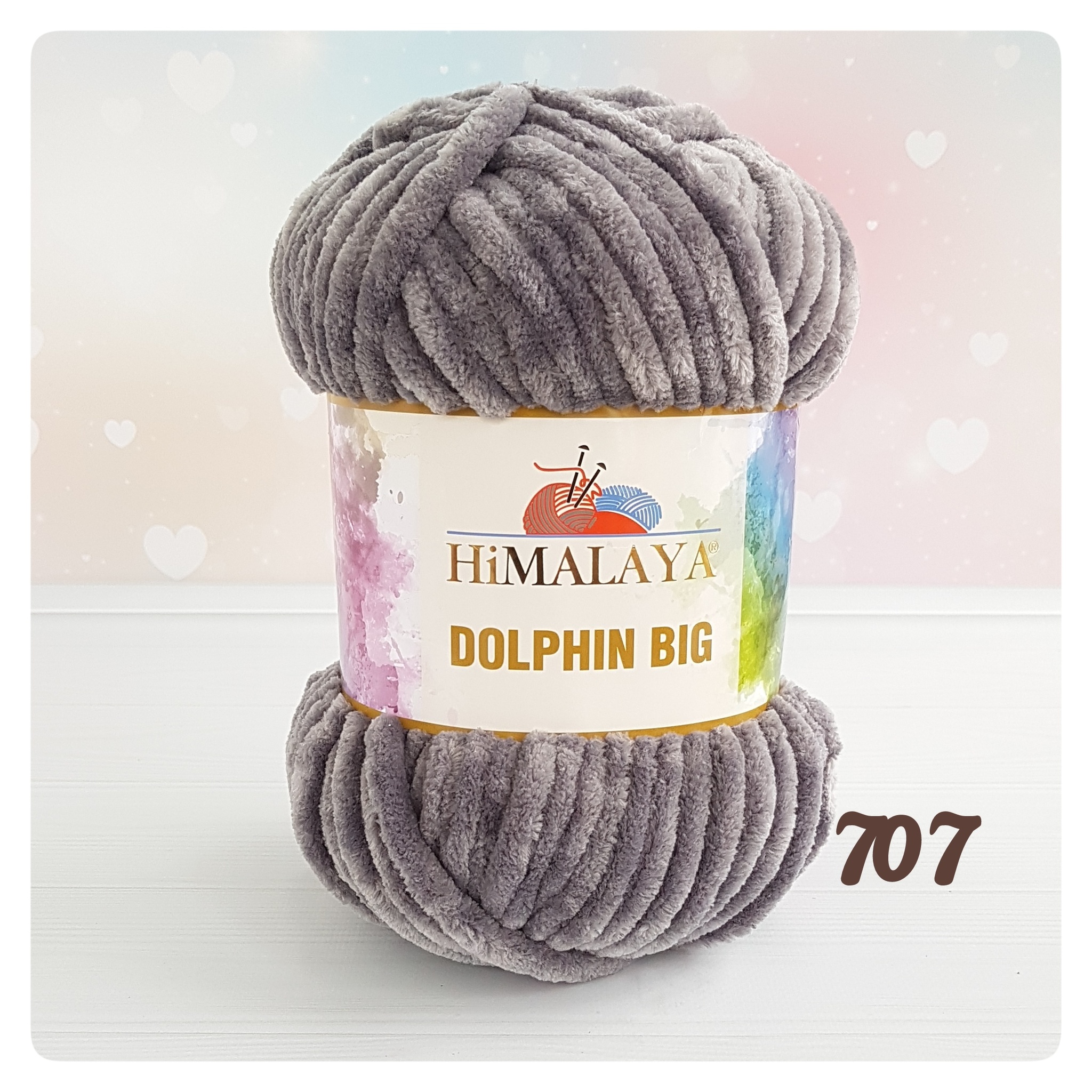 100% POLY.YARN;200G*3BL (600G) (HIM/DOLPHIN BIG) - 76707