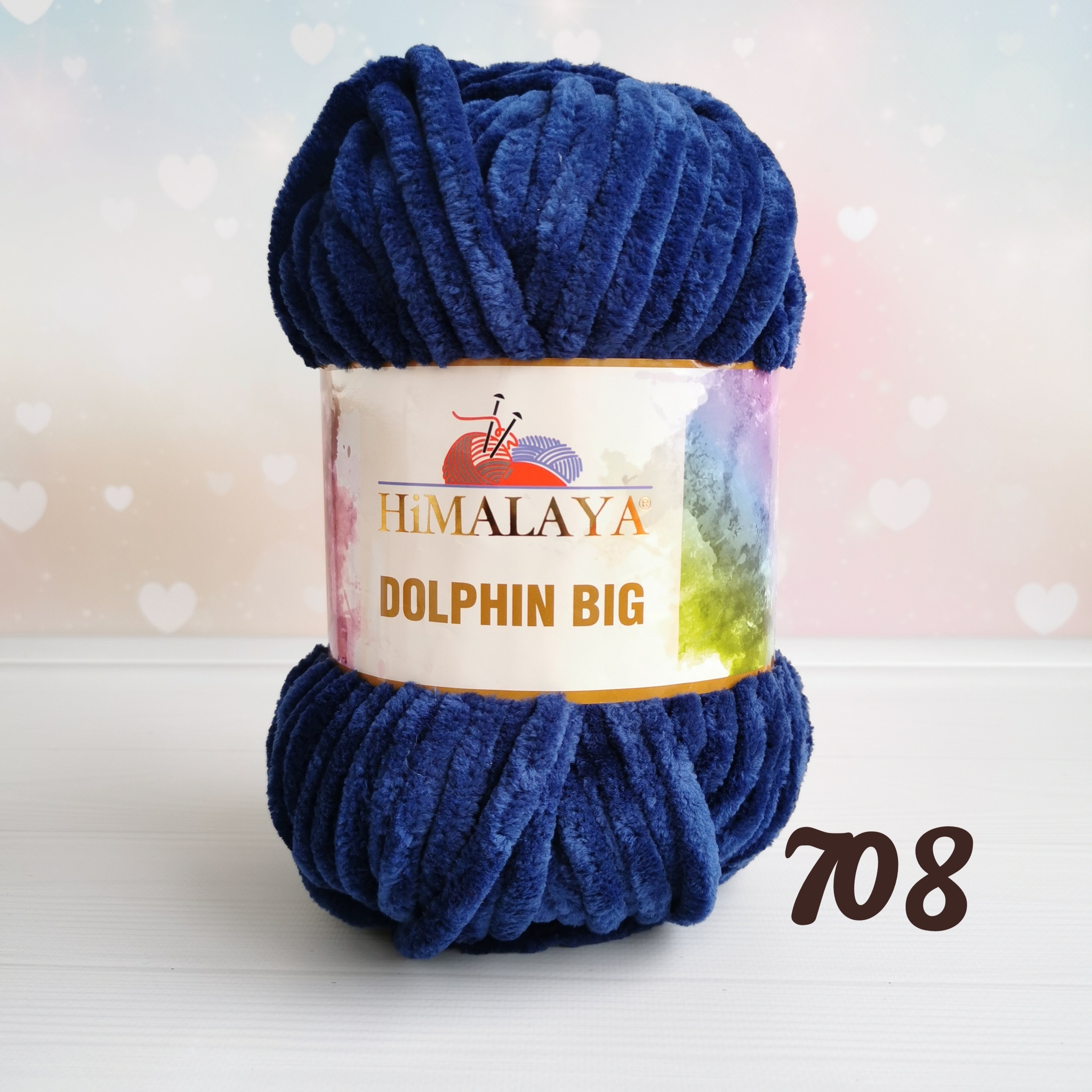 100% POLY.YARN;200G*3BL (600G) (HIM/DOLPHIN BIG) - 76708