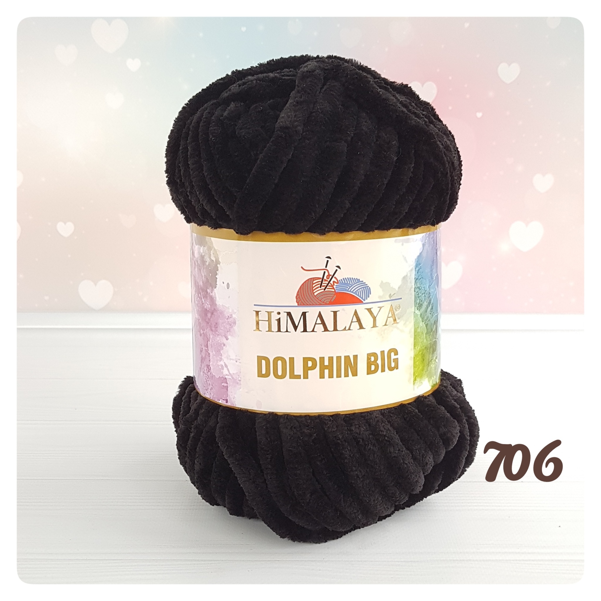 100% POLY.YARN;200G*3BL (600G) (HIM/DOLPHIN BIG) - 76706