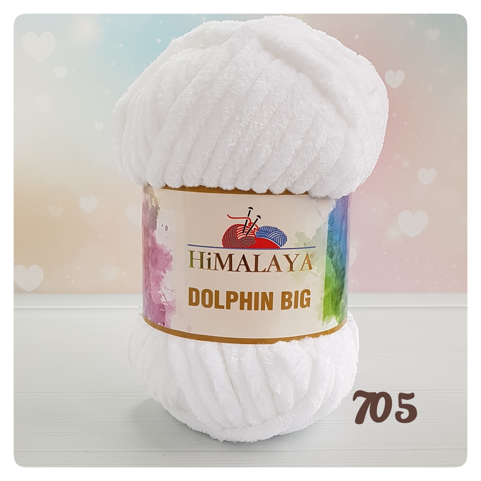 100% POLY.YARN;200G*3BL (600G) (HIM/DOLPHIN BIG) - 76705