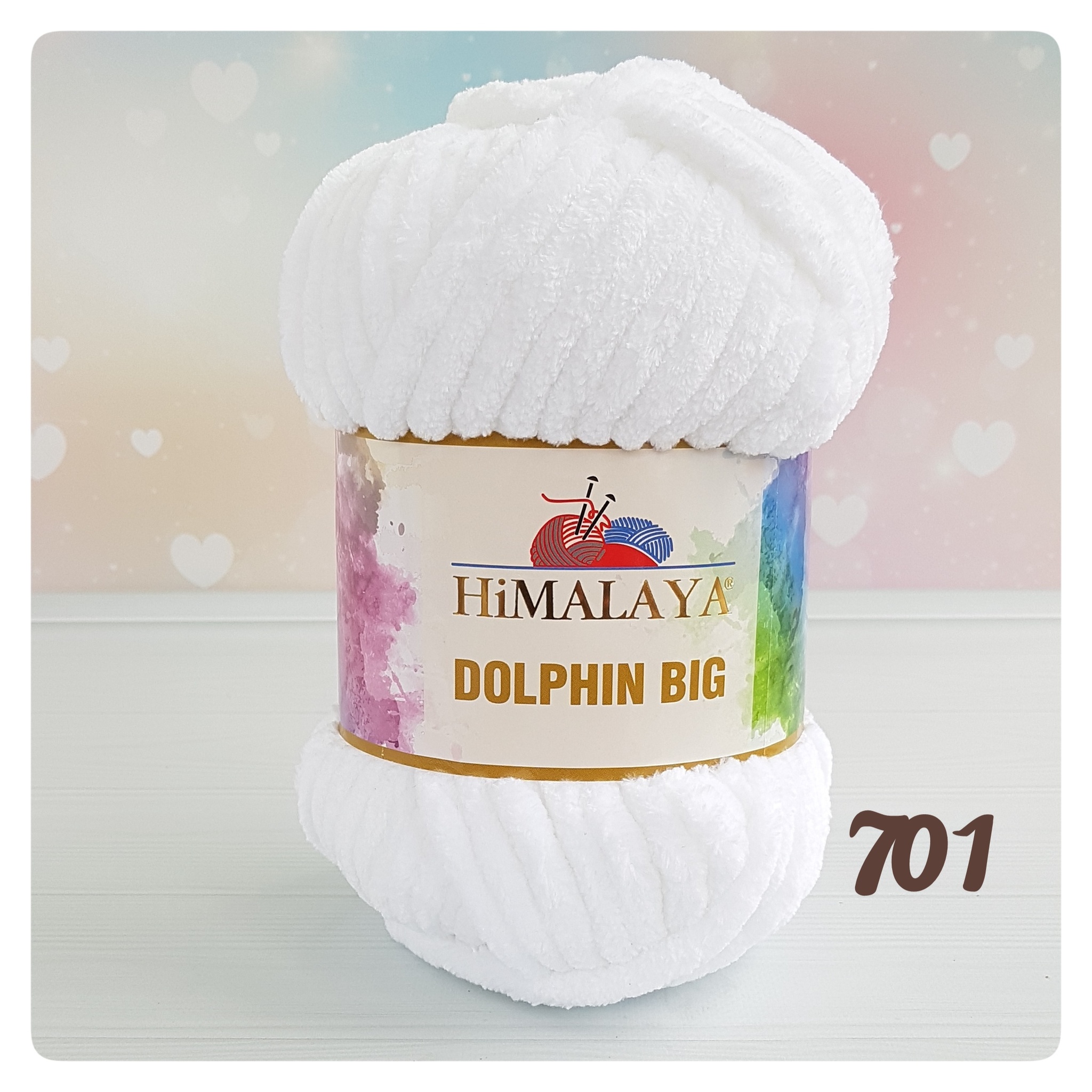 100% POLY.YARN;200G*3BL (600G) (HIM/DOLPHIN BIG) - 76701