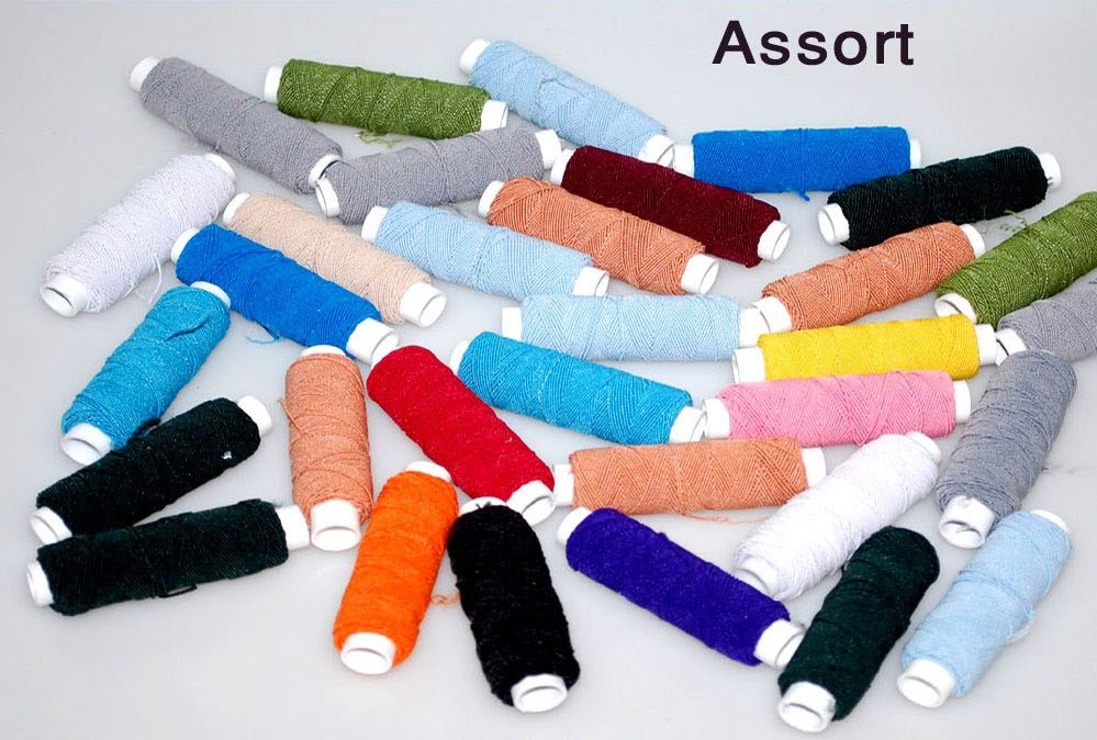 SHIRRING ELASTIC:100/BAG (5521) - ASSORT