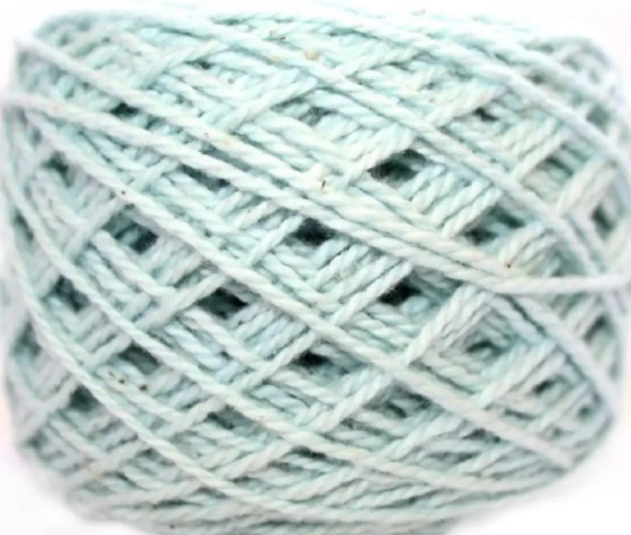 100% COT YARN:50GRx3BL (150G) (MOYA/WHISPER) - ICE BLUE