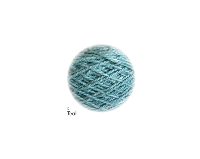 100% COT YARN:50GRx3BL (150G) (MOYA/HARMONY) - Teal