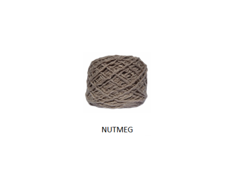 100% COT YARN:50GRx3BL (150G) (MOYA/CARESSE) - NUTMEG