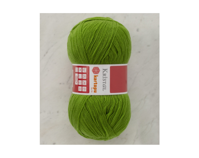 ACRY.YARN:100Gx5 (500GM) (KARTOPU/KRISTAL) - K1397