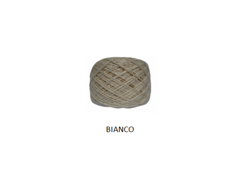 100% COT YARN:50GRx3BL (150G) (MOYA/PICCOLO) - BIANCO