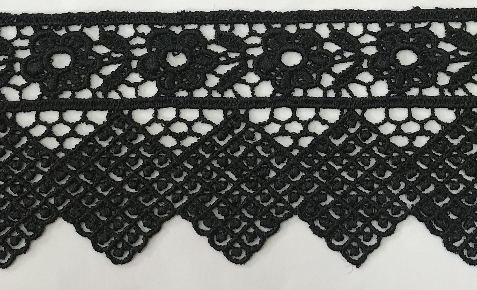 CHEM.LACE:15Y (13.7MT:5.95CM) (MA46-1157) - Black