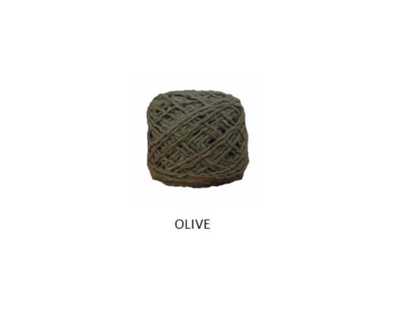 100% COT YARN:50GRx3BL (150G) (MOYA/CARESSE) - OLIVE