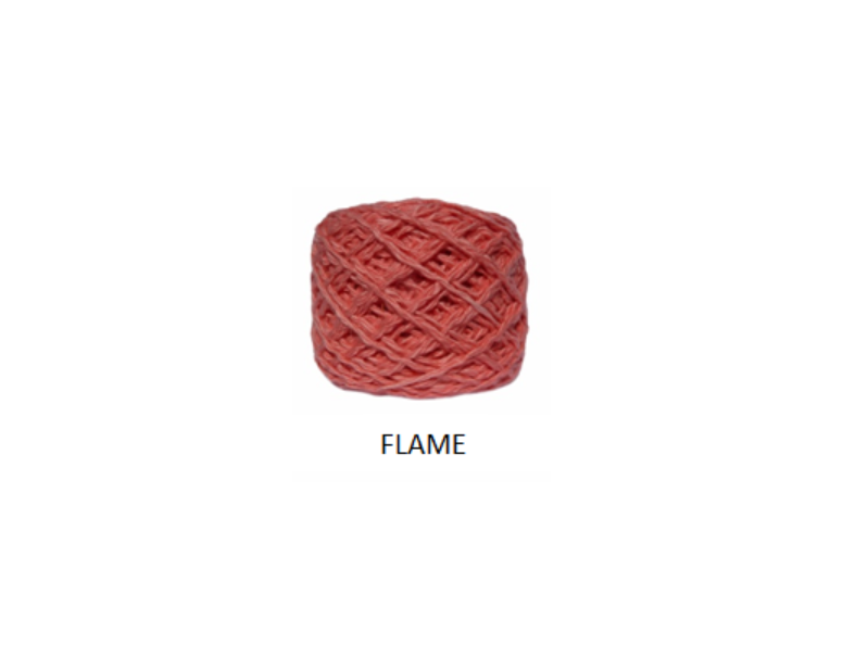 100% COT YARN:50GRx3BL (150G) (MOYA/CARESSE) - FLAME