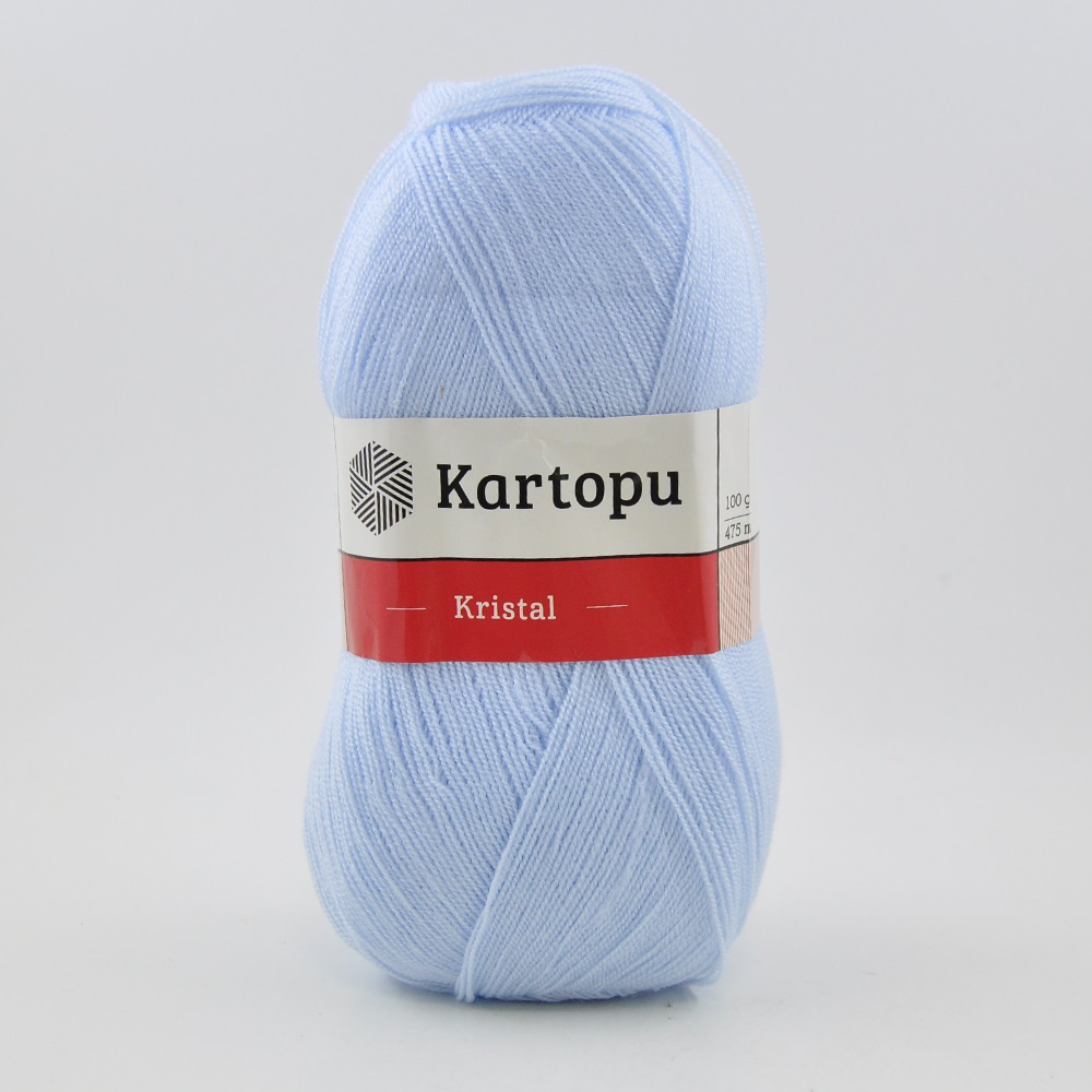 ACRY.YARN:100Gx5 (500GM) (KARTOPU/KRISTAL) - K1543