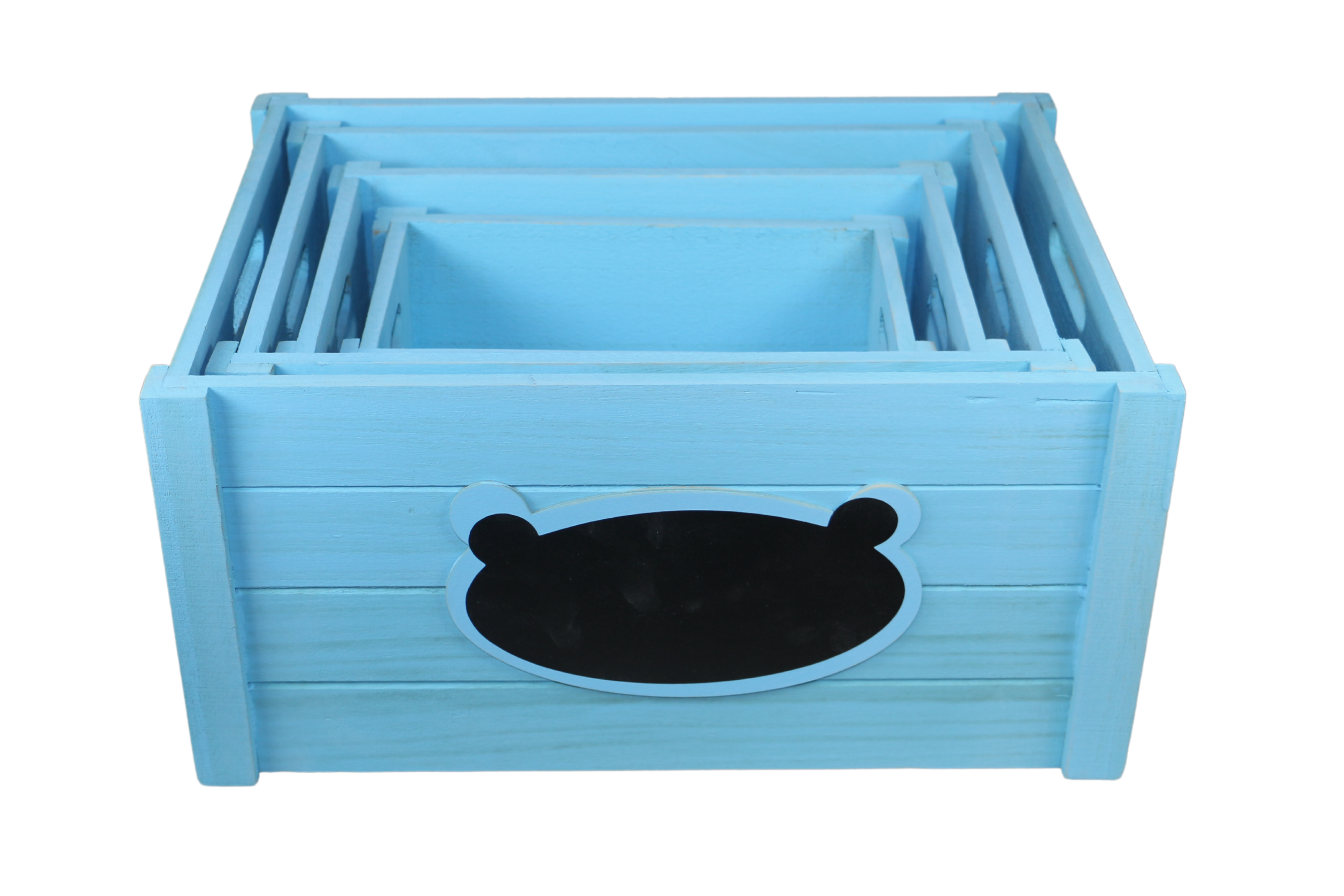 A-048A (WOOD FLOWER BASKET:S/4) 1 A-048A (WOOD FLOWER BASKET:S/4)