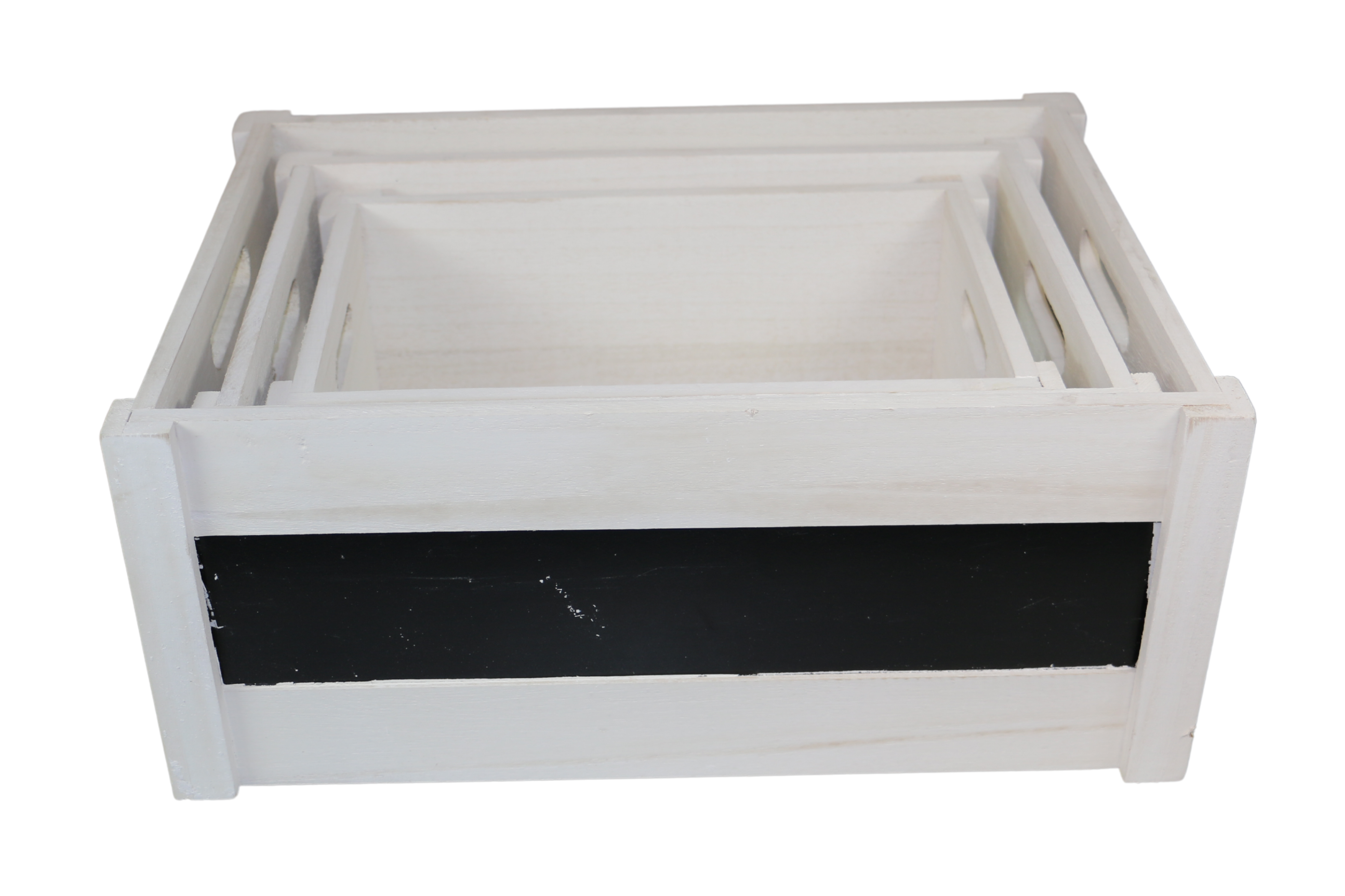 A-057 (WOOD FLOWER BASKET:S/3) 1 A-057 (WOOD FLOWER BASKET:S/3)