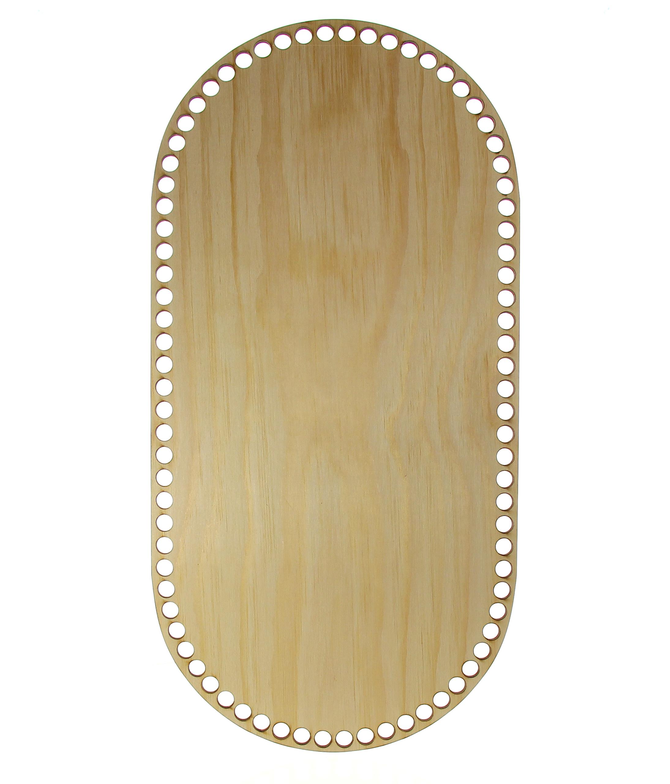 PINE-OVAL/60X40 (WOOD PINE-OVAL/60X40 (WOOD.BOTTOM:60X40:4PC)