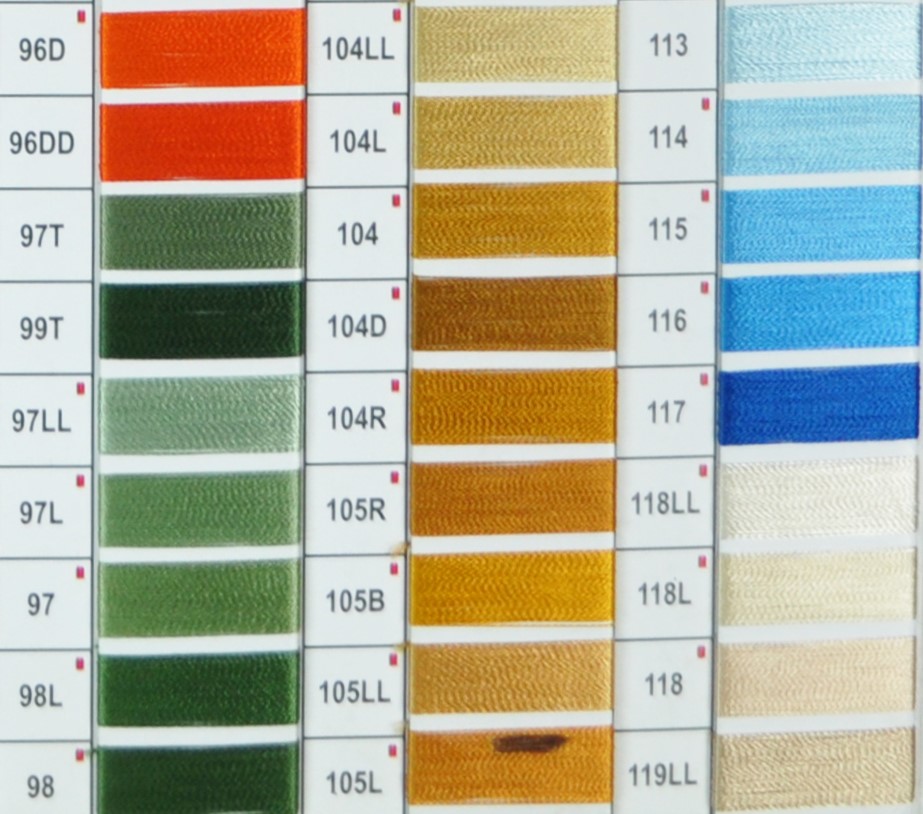 VISC.RAY.EMB THREAD:10PC (MAB-RJ) - 114