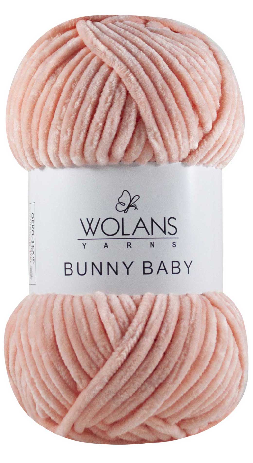 POLY.YARN:100GRx5B (500GM) (WOL/BUNNY BABY) - 100-21