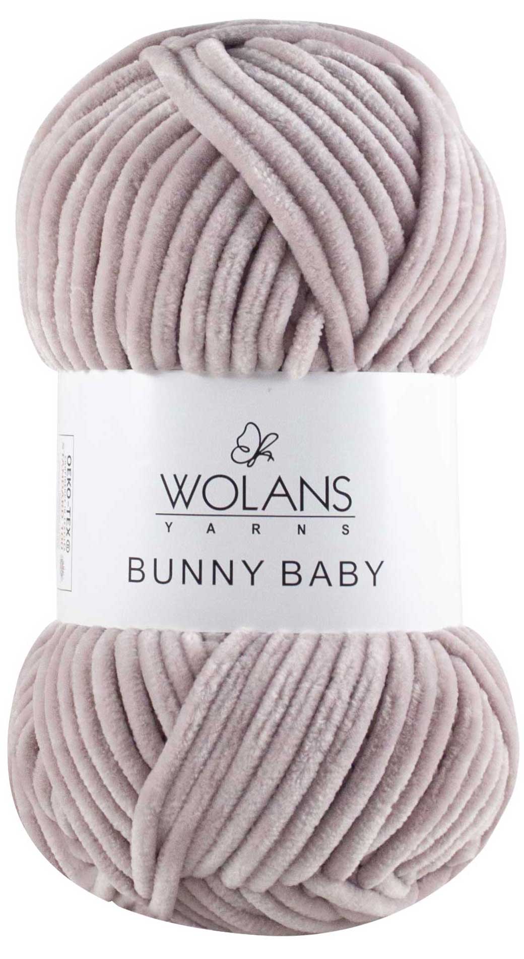 POLY.YARN:100GRx5B (500GM) (WOL/BUNNY BABY) - 100-24