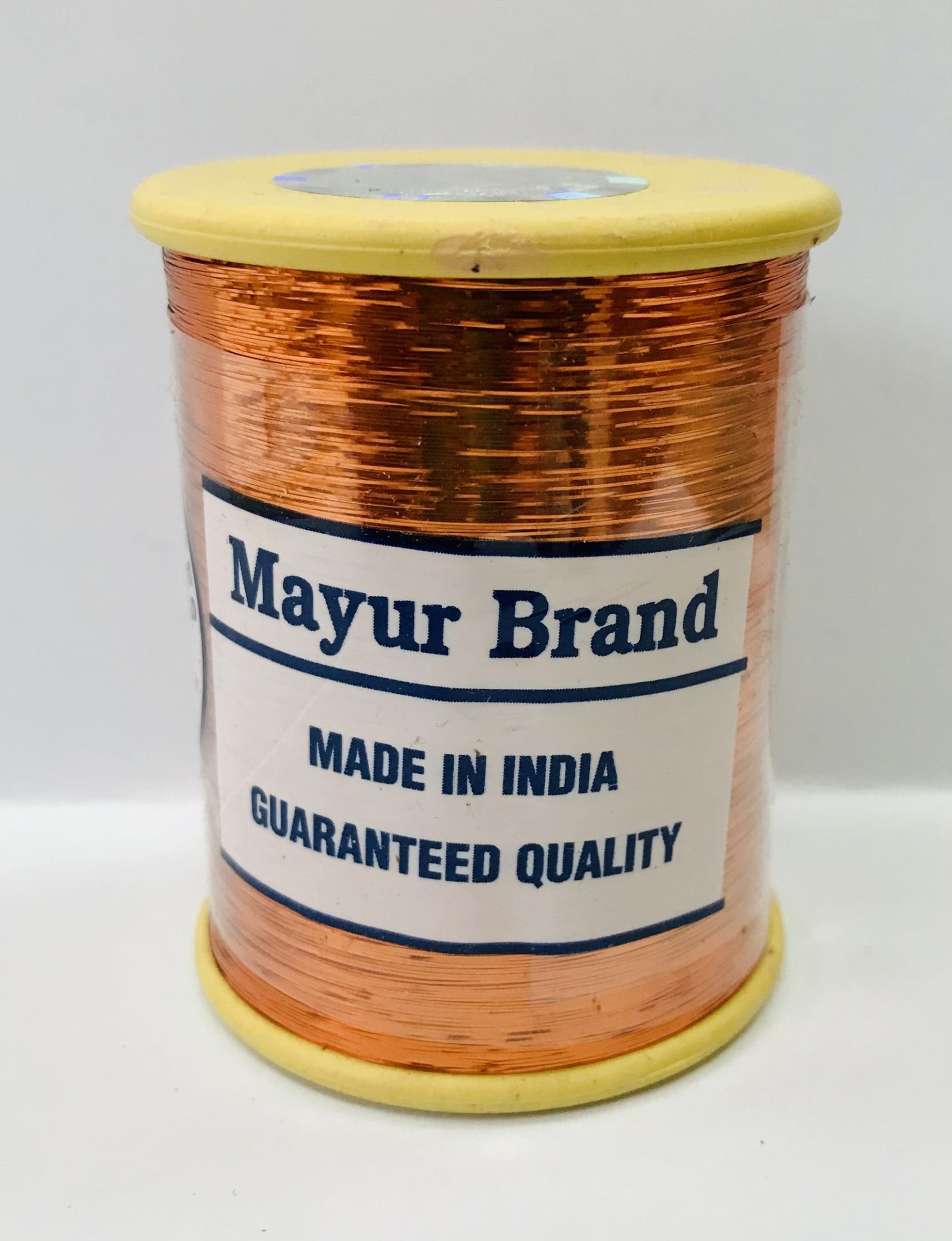 MET.YARN:10PC”MAYUR” (MAYU/YARN-COLS) - D.COPPER