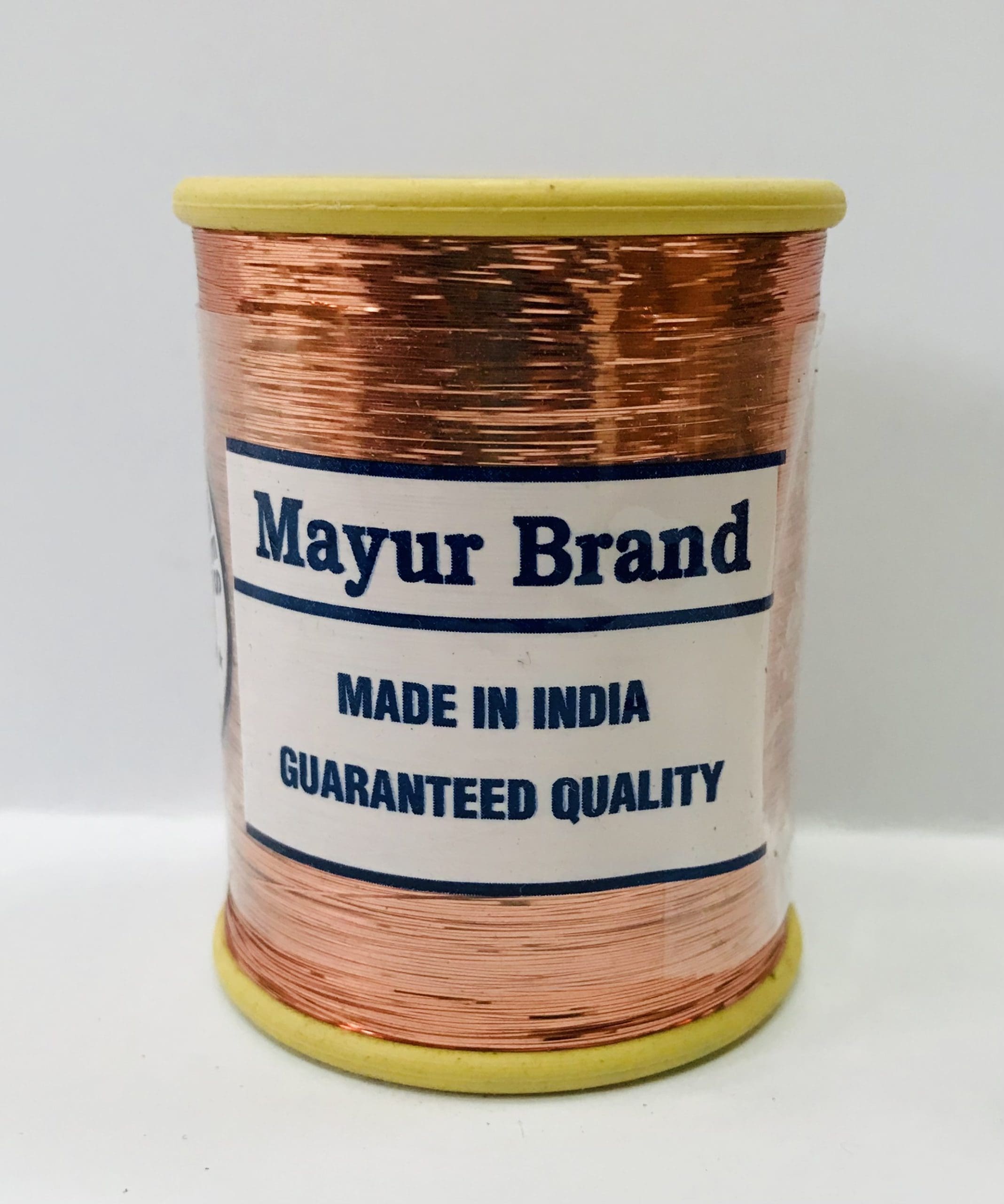 MET.YARN:10PC”MAYUR” (MAYU/YARN-COLS) - COPPER-T