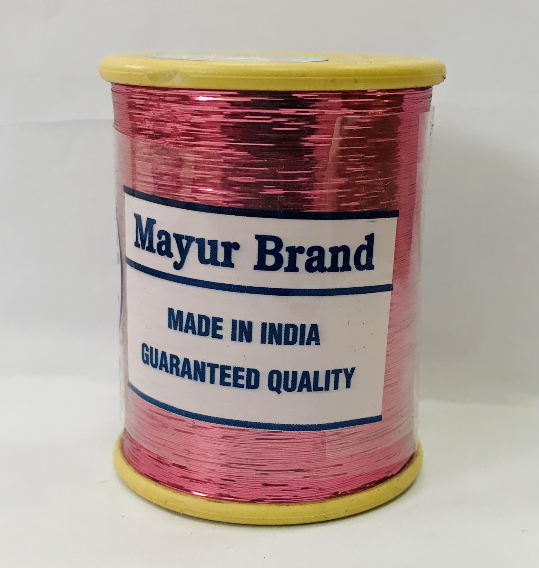 MET.YARN:10PC”MAYUR” (MAYU/YARN-COLS) - B.PINK