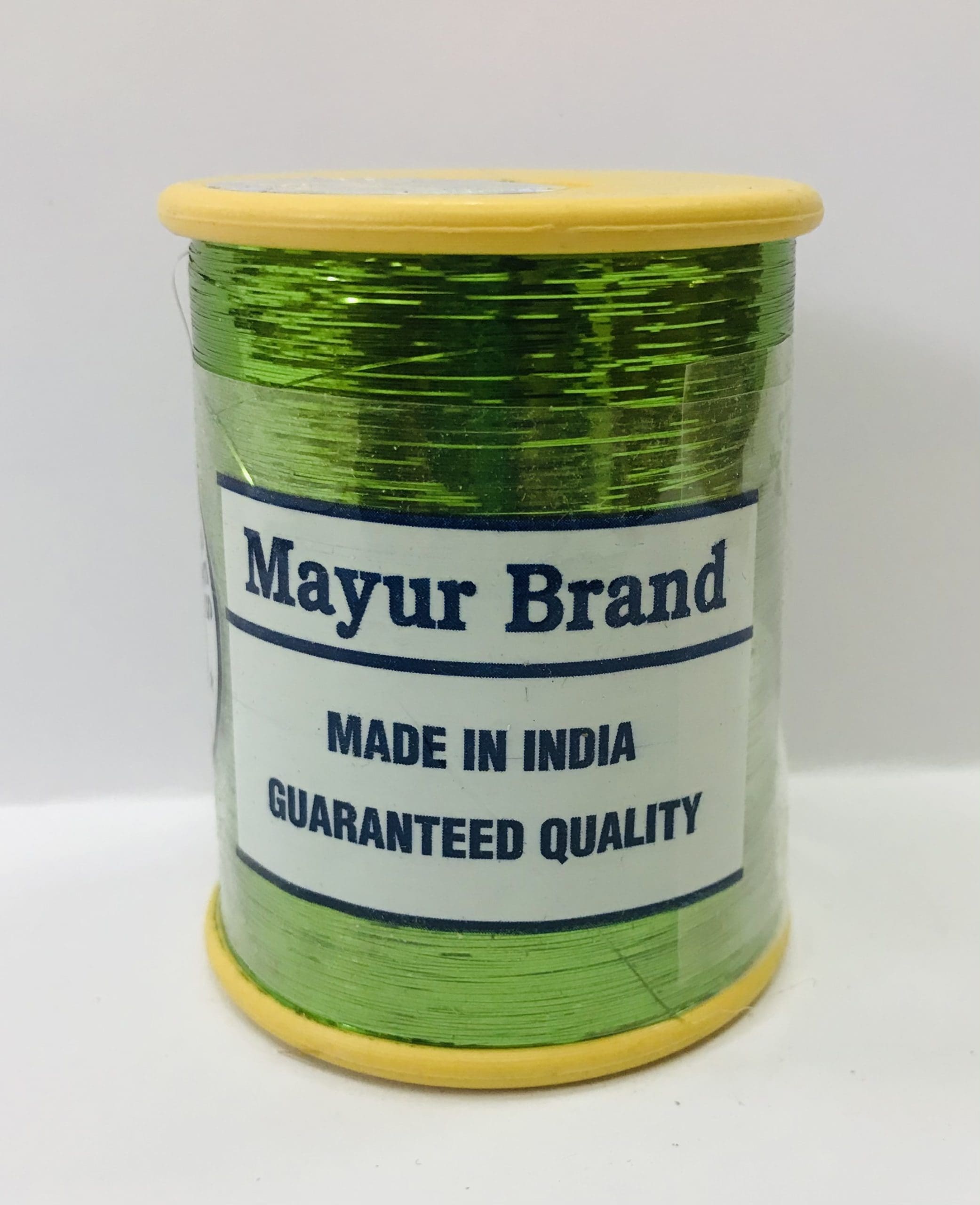 MET.YARN:10PC”MAYUR” (MAYU/YARN-COLS) - P.GREEN