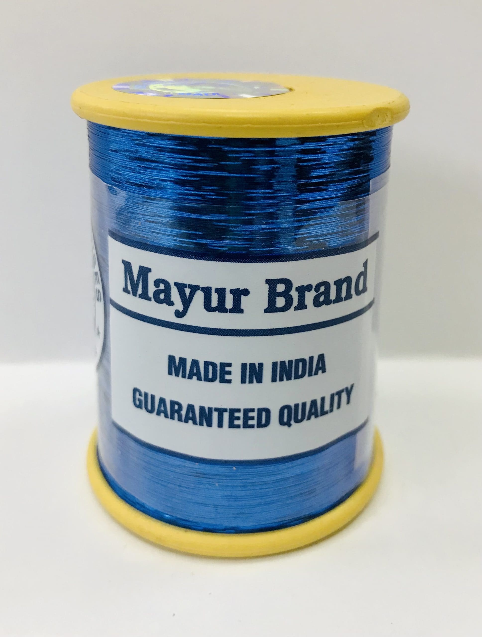 MET.YARN:10PC”MAYUR” (MAYU/YARN-COLS) - R.BLUE