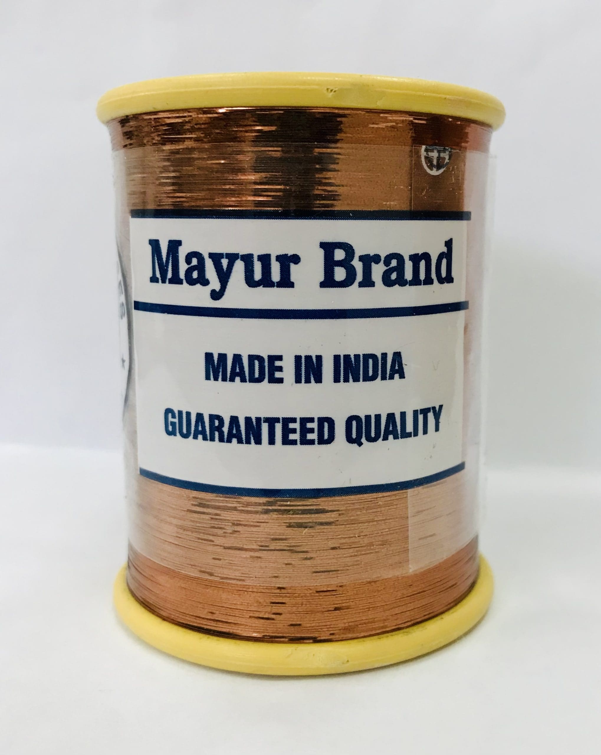 MET.YARN:10PC”MAYUR” (MAYU/YARN-COLS) - L.COFFEE