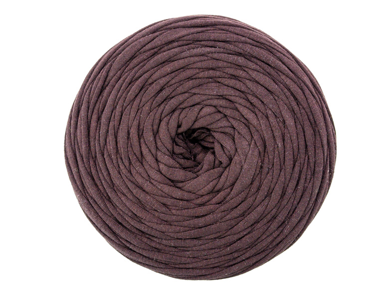 T-SHIRT YARN~120MTR (~700GRM) (MOCHA/T-SHIRT) - D.BROWN/MIX