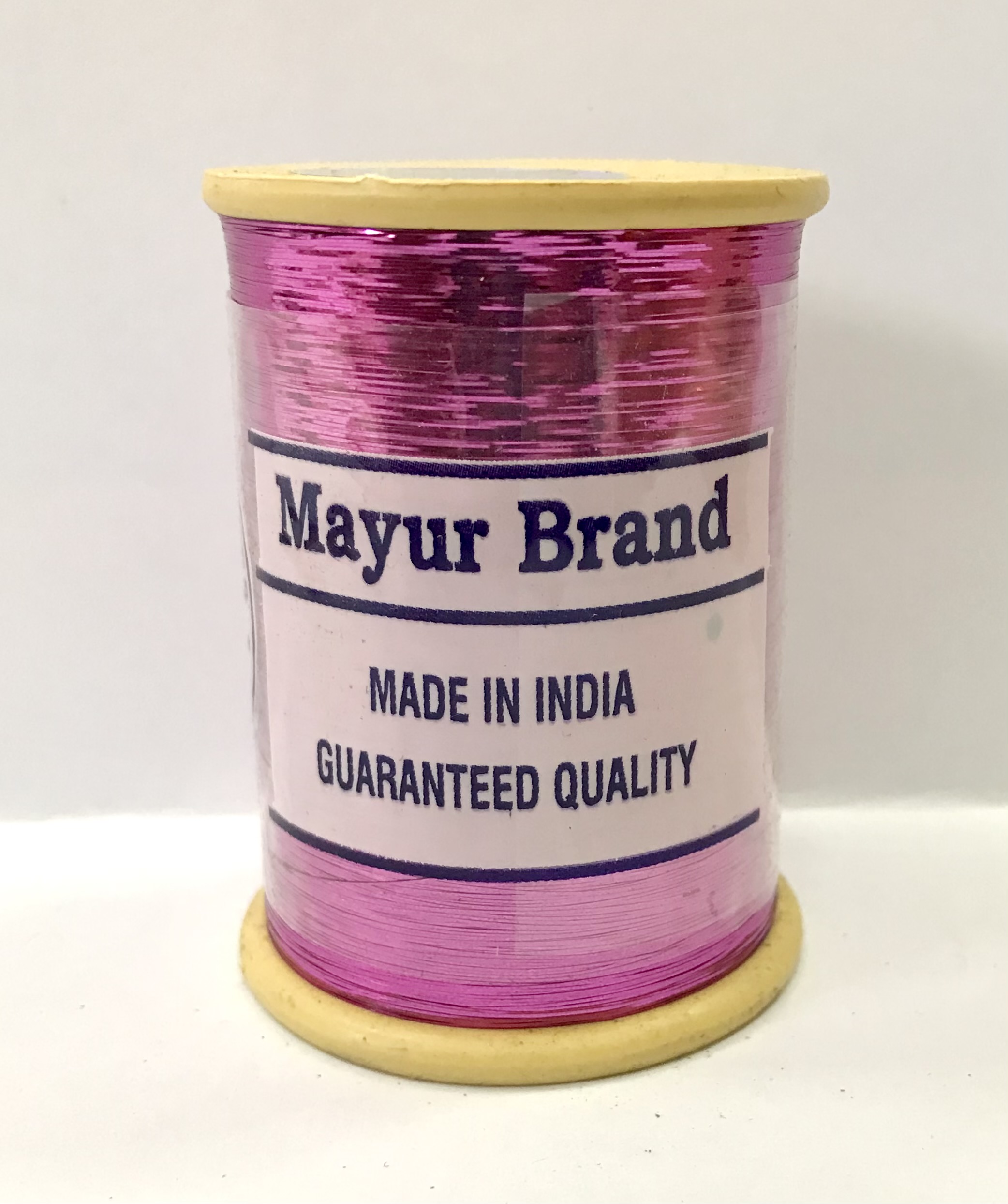 MET.YARN:10PC”MAYUR” (MAYU/YARN-COLS) - Pink