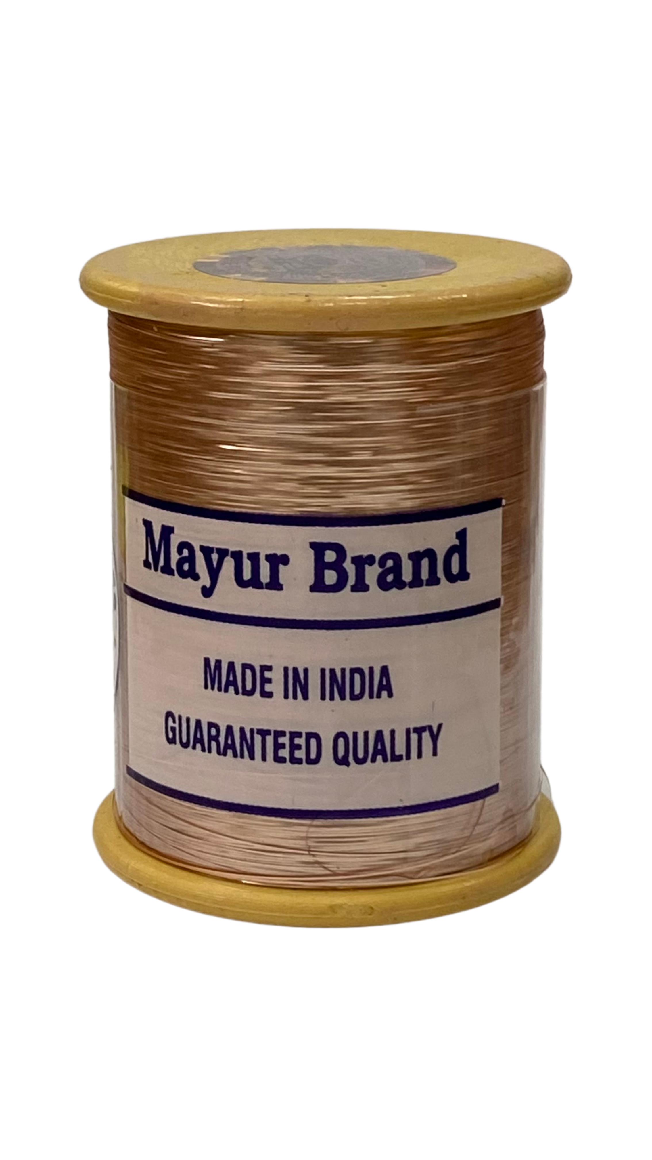 MET.YARN:10PC”MAYUR” (MAYU/YARN-MAT) - MAT ALMOND