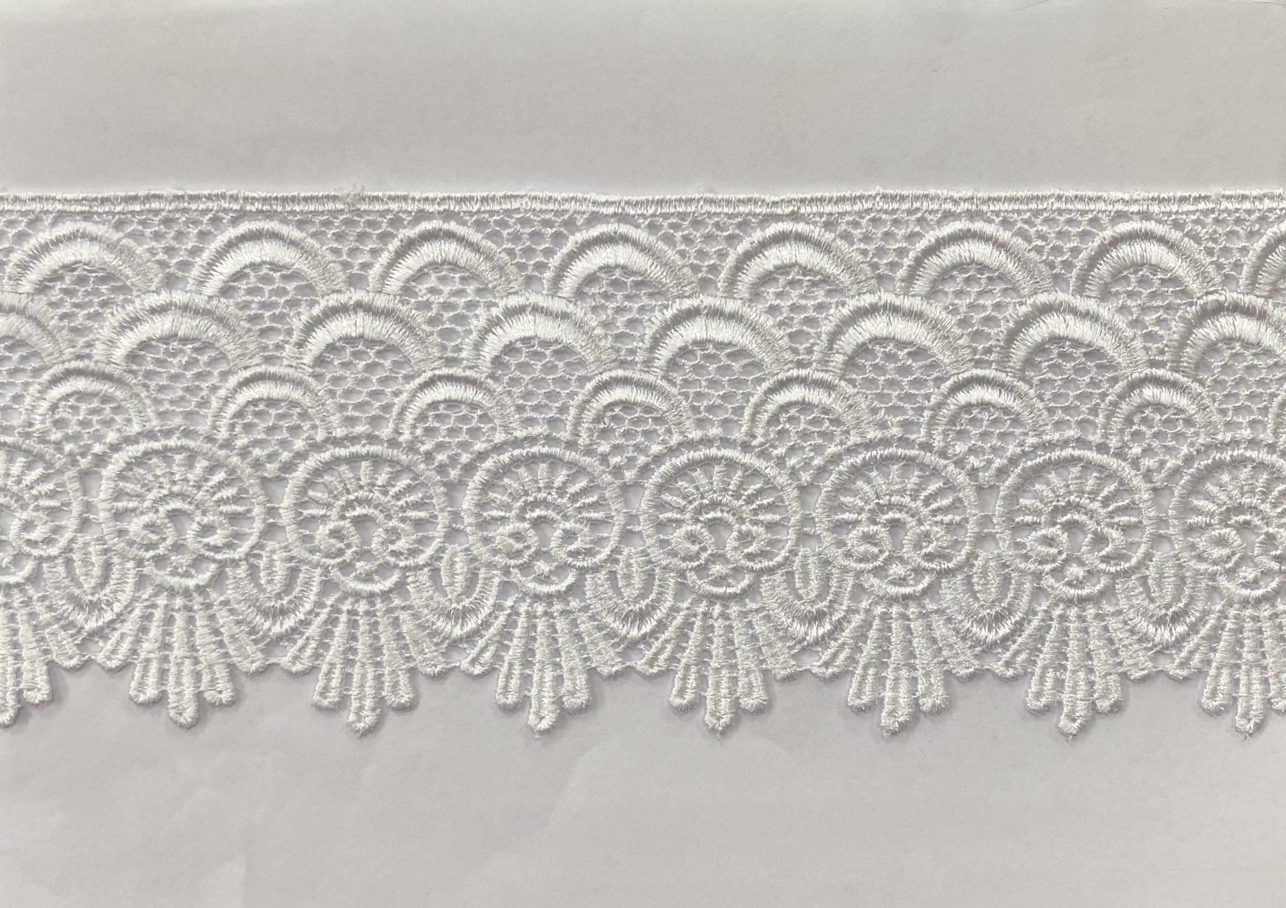 CHEM.LACE:15Y (13.7MTR)8.75CM) (MA1774) - White