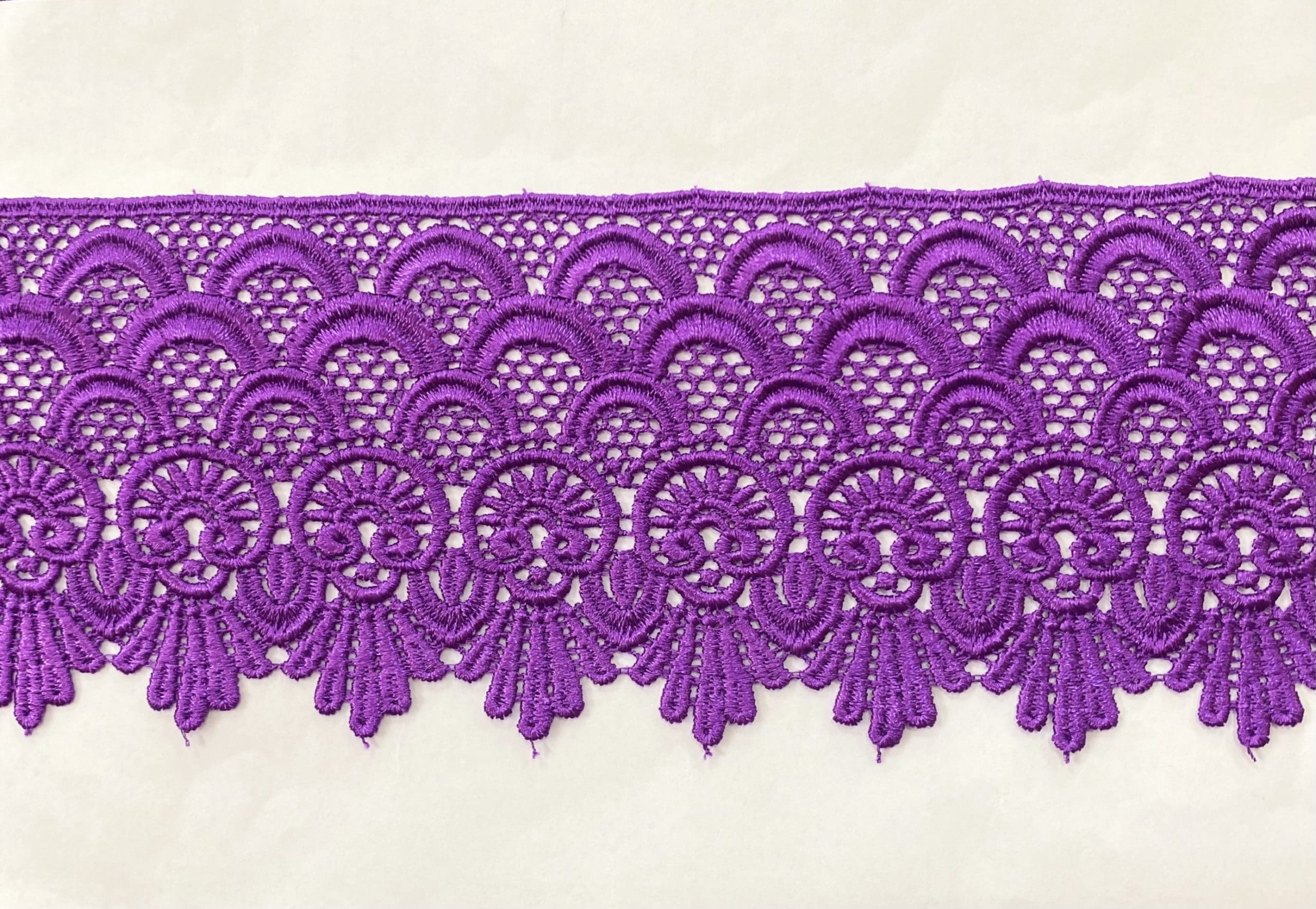 CHEM.LACE:15Y (13.7MTR)8.75CM) (MA1774) - C4 AMETHYST