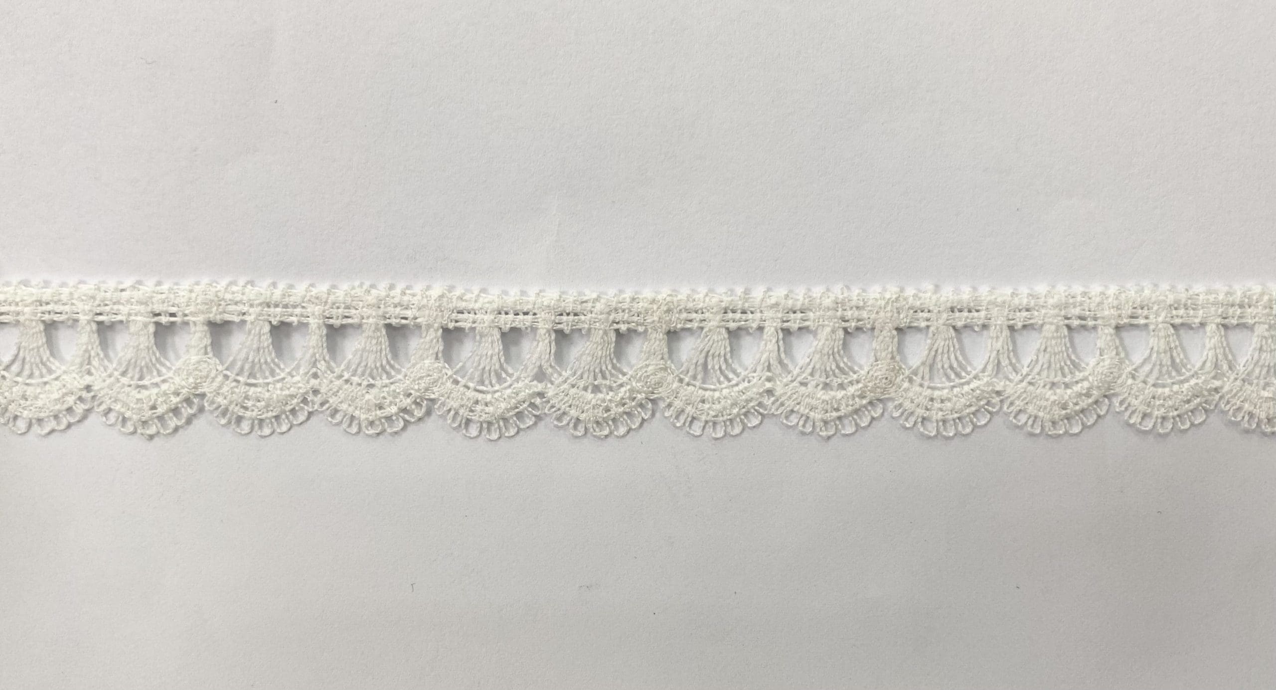 CHEM.CUT LACE W/TEX:15Y:2CM (TX63-1020) - NATURAL