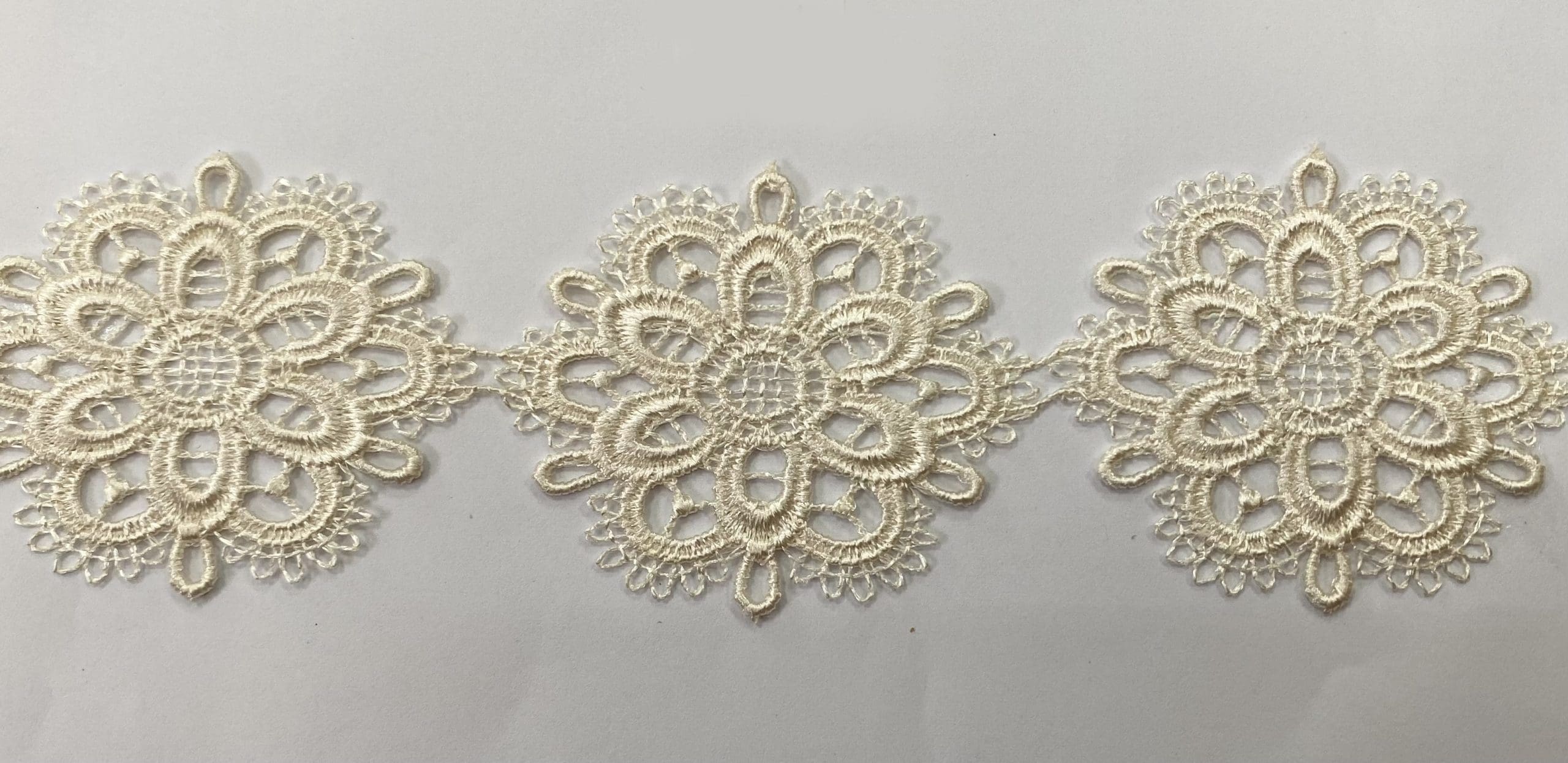 CH-CUT LACE W/POL:13.7MTx5CM (MA63-1101) - 5CM/AV71