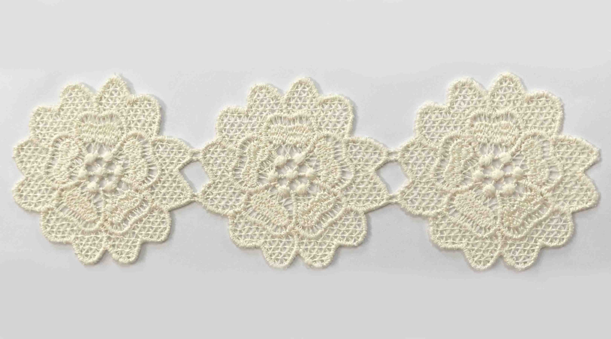 CHEM.CUT LACE W/TEX:15Y:5.63CM (TX63-1001) - AV71