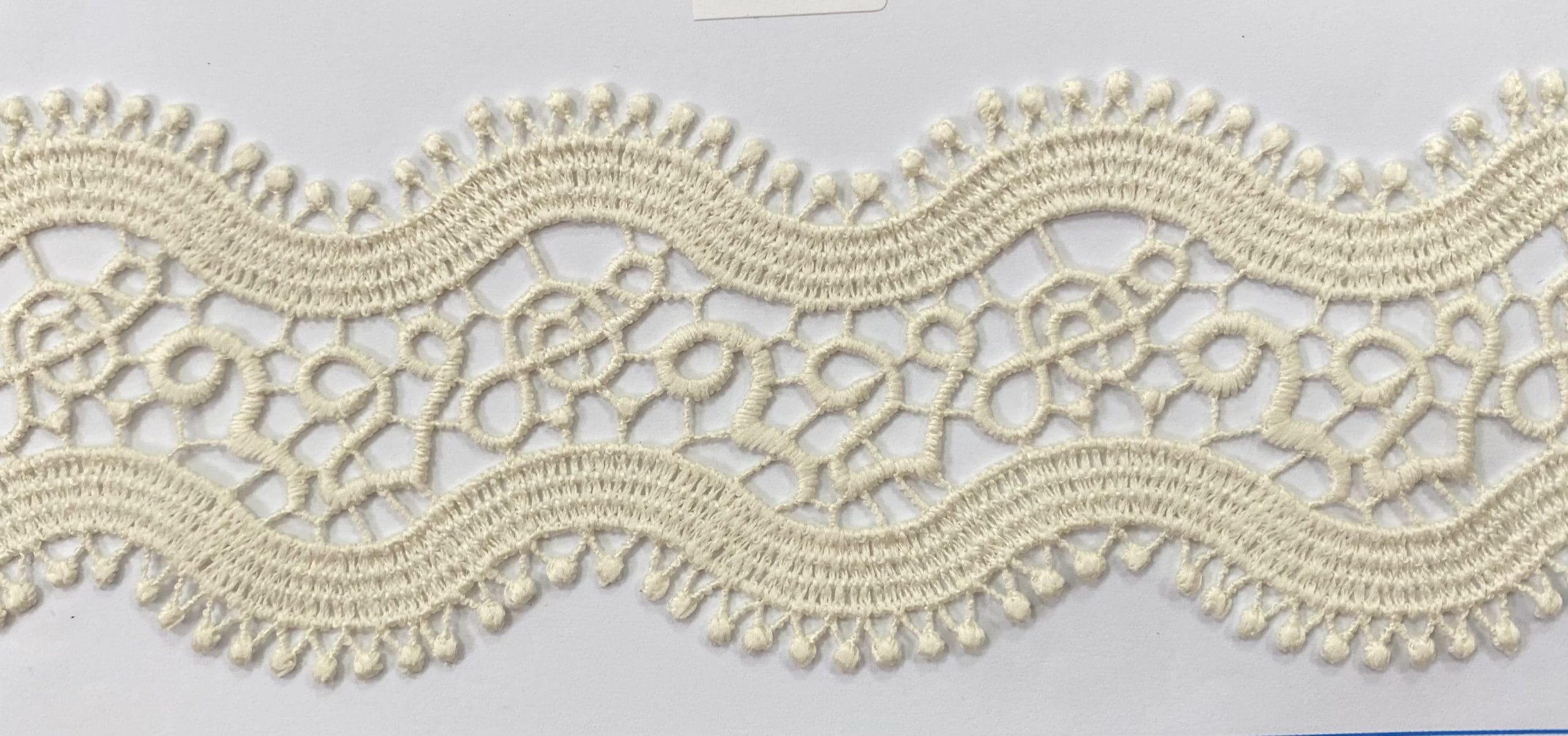 CH-CUT LACE W/TX:13.7MTx6.25CM (TX63-1073) - 6.25CM/AV71