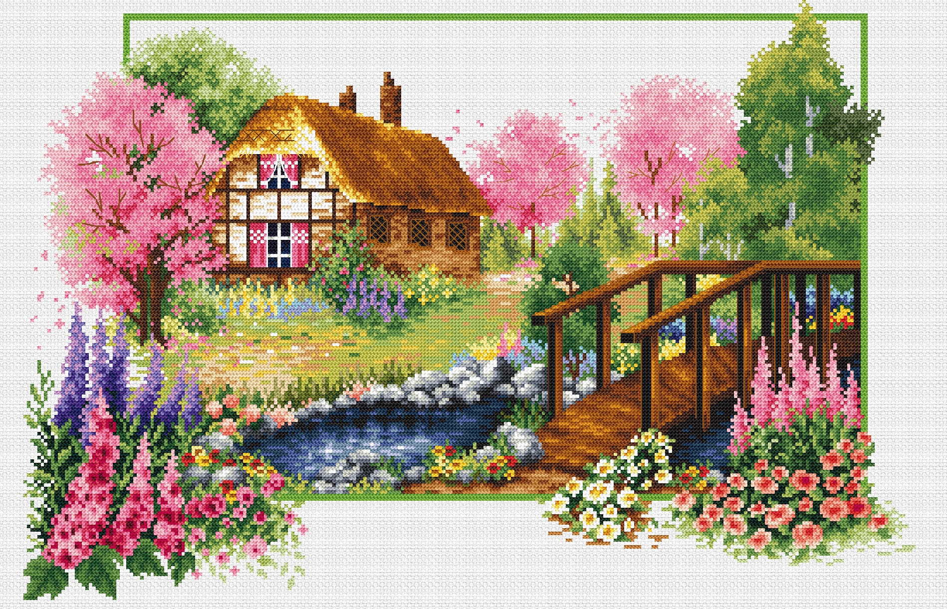 640045 (NO-COUNT CROSS STITCH KIT) 1 640045 (NO-COUNT CROSS STITCH KIT)