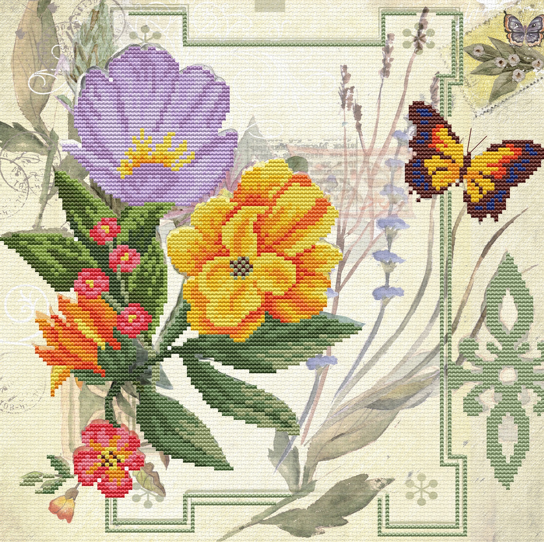 650032 (NO-COUNT CROSS STITCH KIT) 1 650032 (NO-COUNT CROSS STITCH KIT)