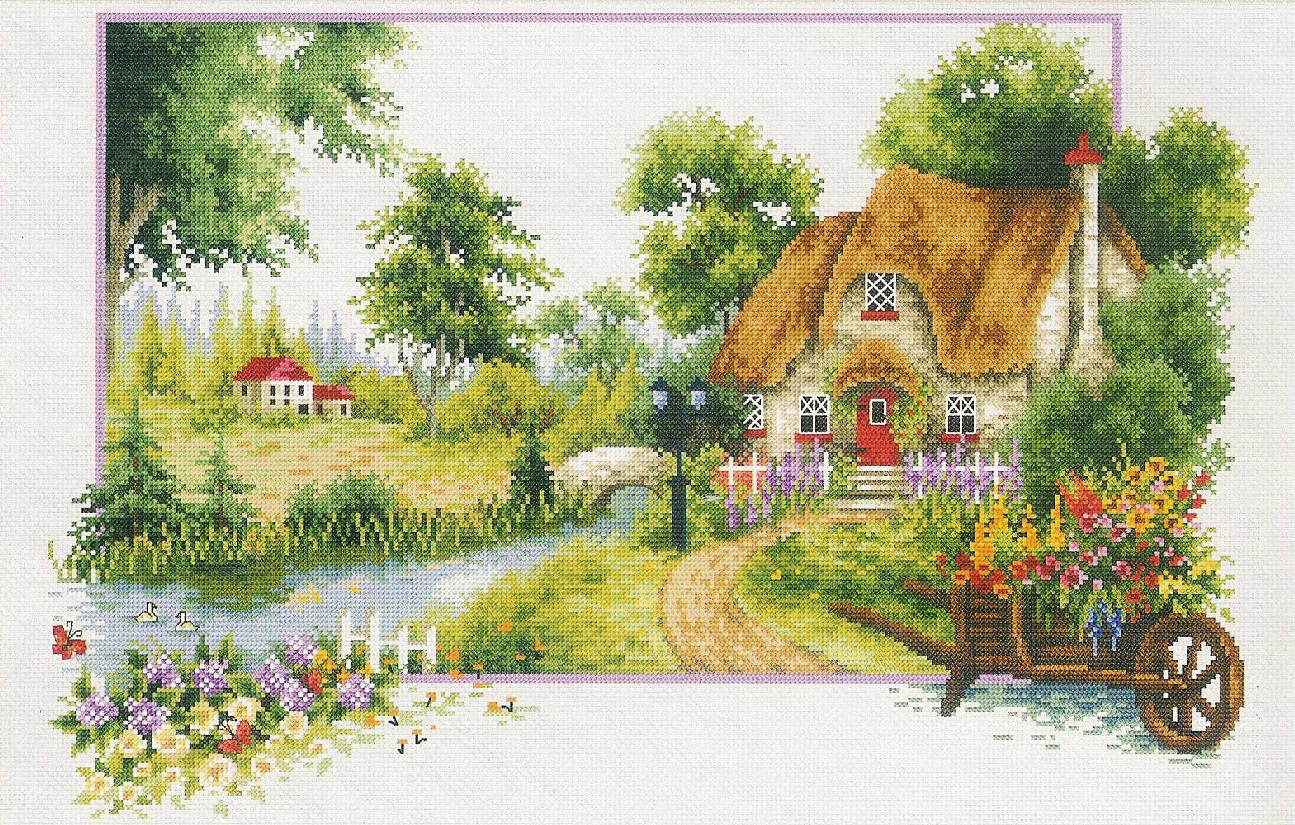 640046 (NO-COUNT CROSS STITCH KIT)