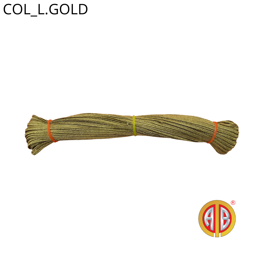 CORD LACE : 25MTR/PC (319) - L.GOLD