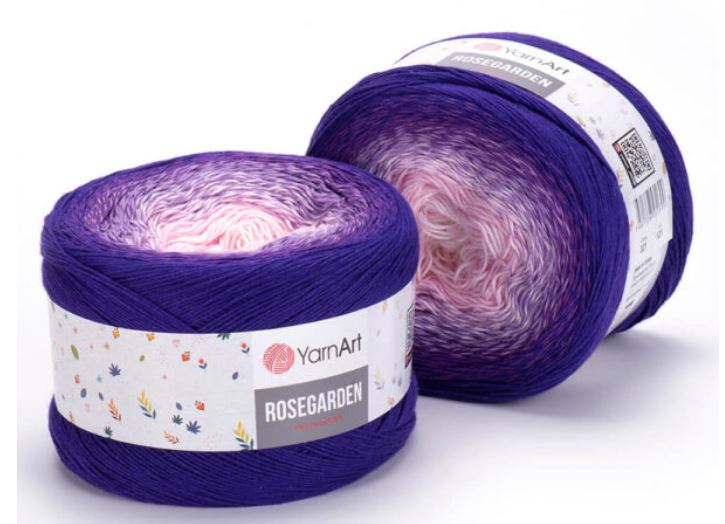 YARNART 100% COTTON;250GX2B (500G/PKT) (Y-ART/ROSEGARDEN) - 321