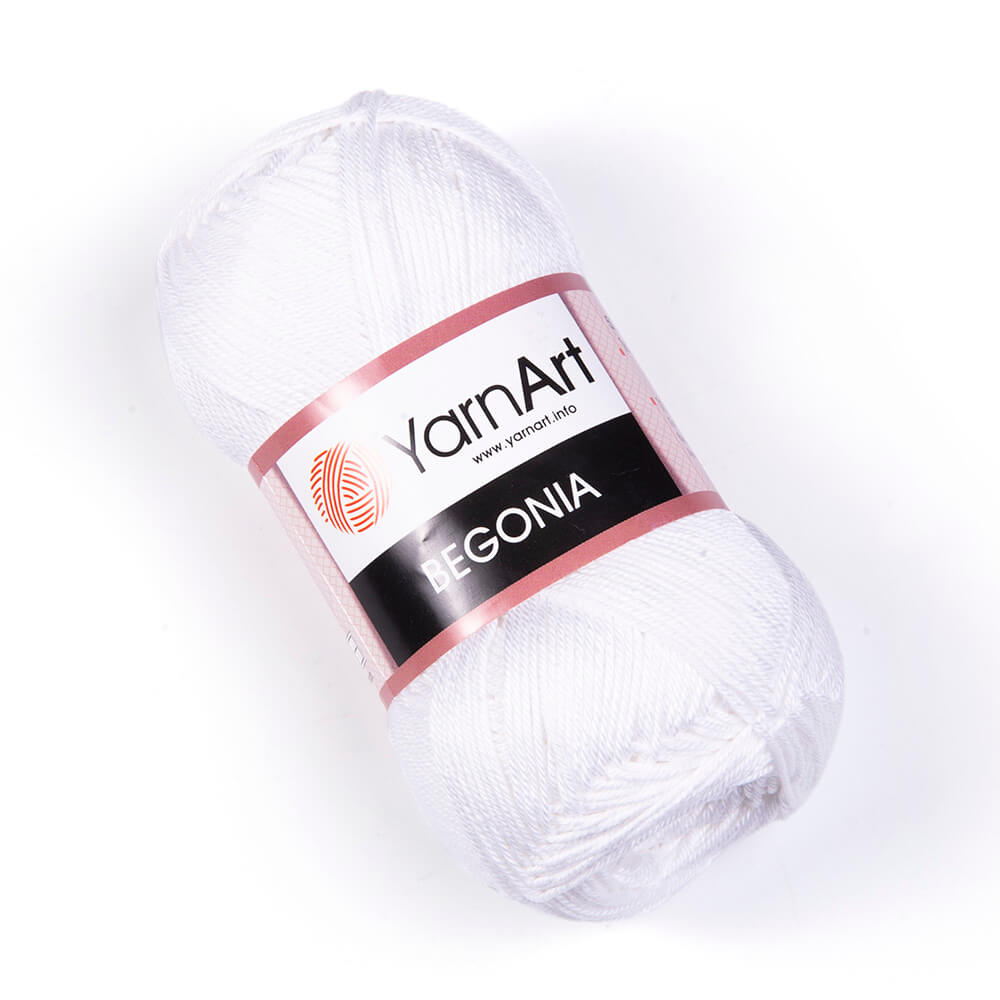 YARNART COTTON MERCERIZED YARN:50Gx10 (500G) (Y-ART/BEGONIA) - 1000