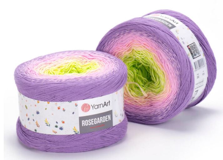 YARNART 100% COTTON;250GX2B (500G/PKT) (Y-ART/ROSEGARDEN) - 312