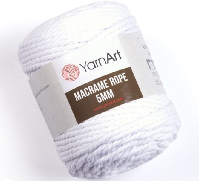 COT/VISC.ROPE:5MM:500Gx2 (1KG) (Y-ART/MACR.ROPE-5MM) - 751