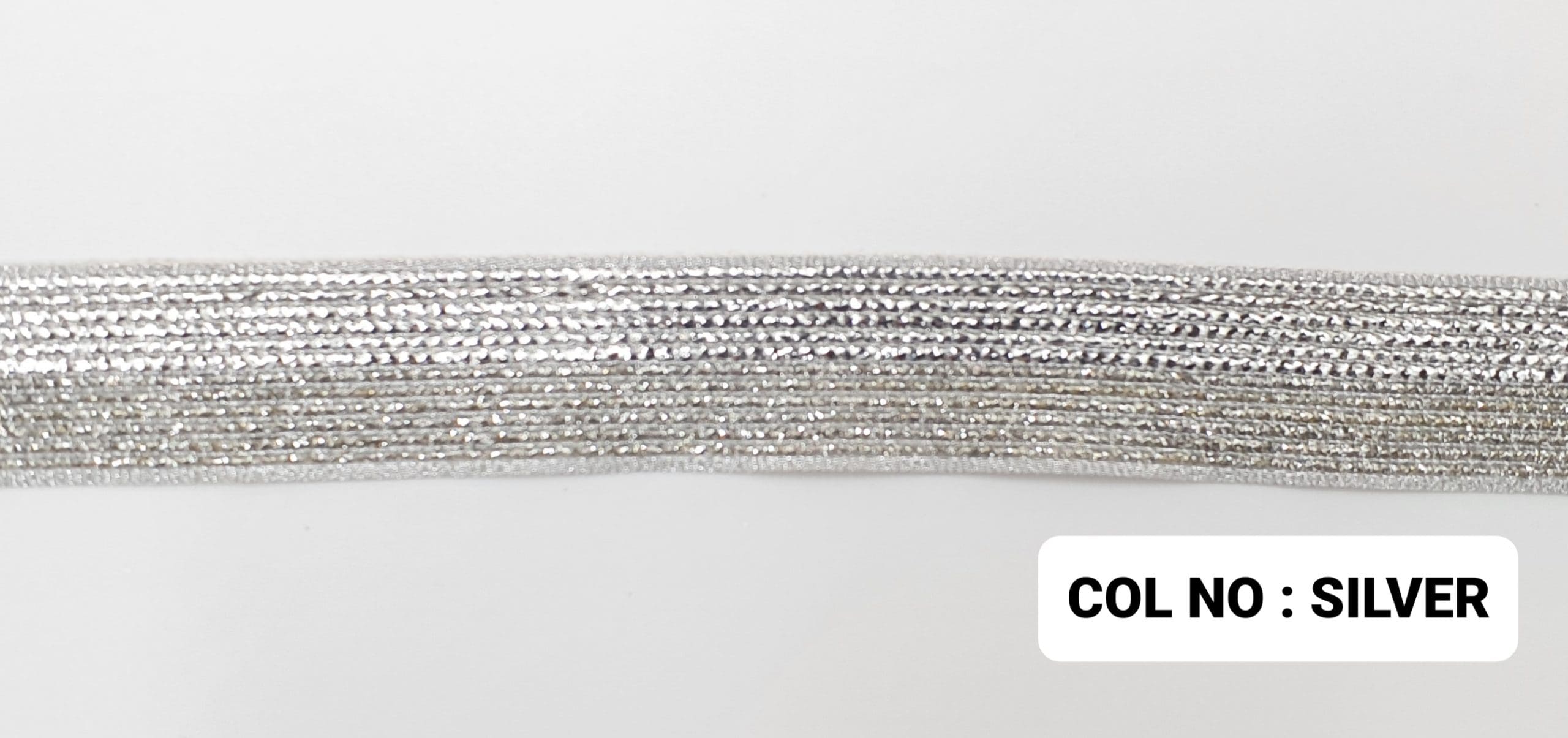 MET.RIBBON:9MTR (15144) - SILVER